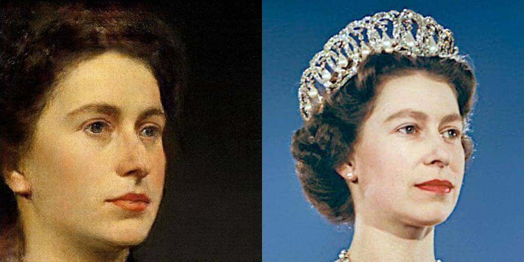 Portrait of Queen Elizabeth II by Portrait AI